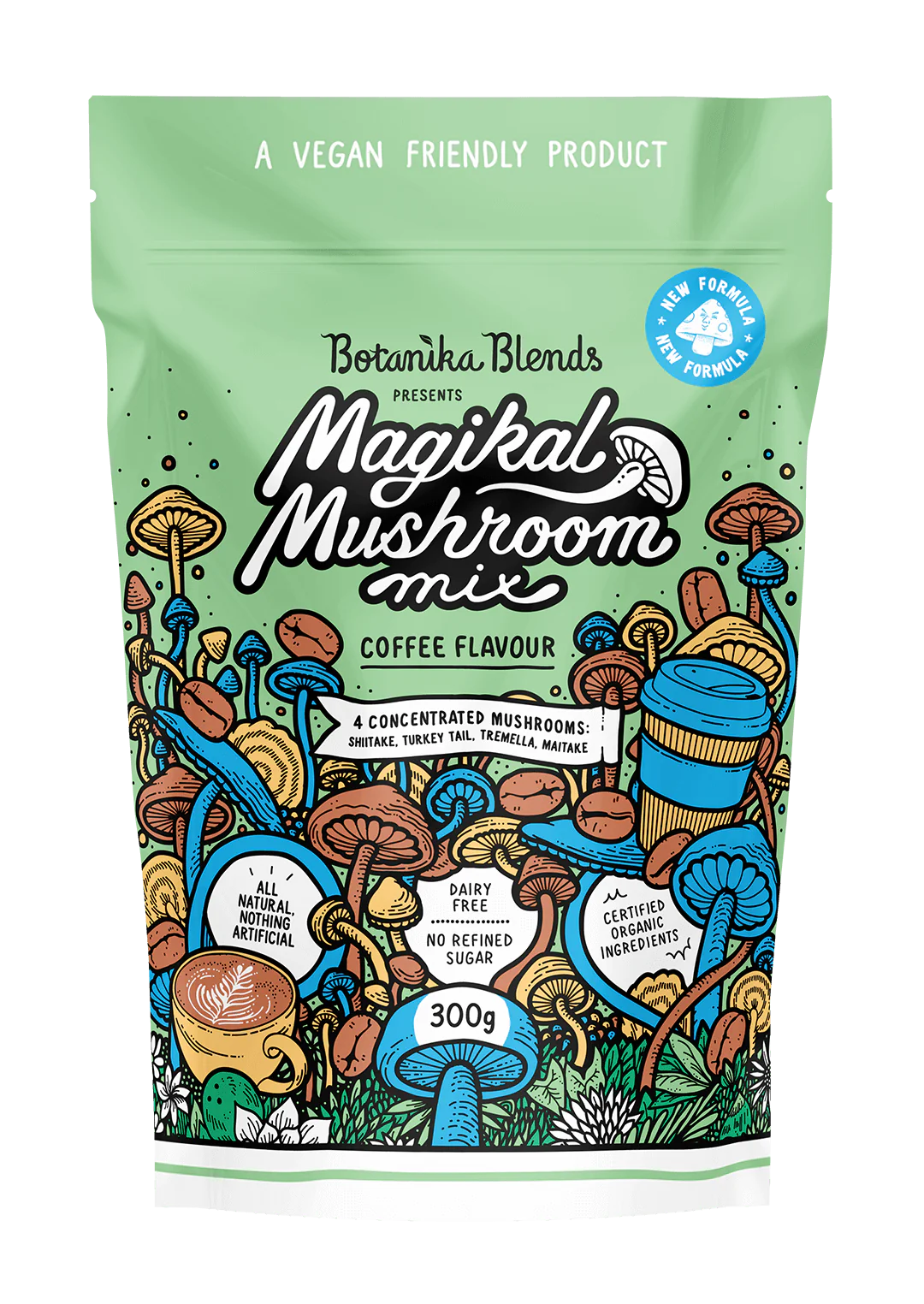 BOTANIKA BLENDS Magikal Mushroom Mix Coffee 300g