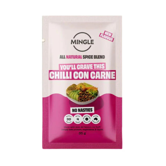 Mingle Natural Seasonings Chilli Con Carne 35g