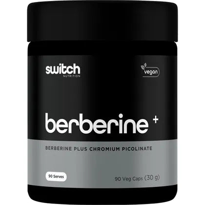 Switch Nutrition Berberine + Plus Chromium Picolinate 90 Caps