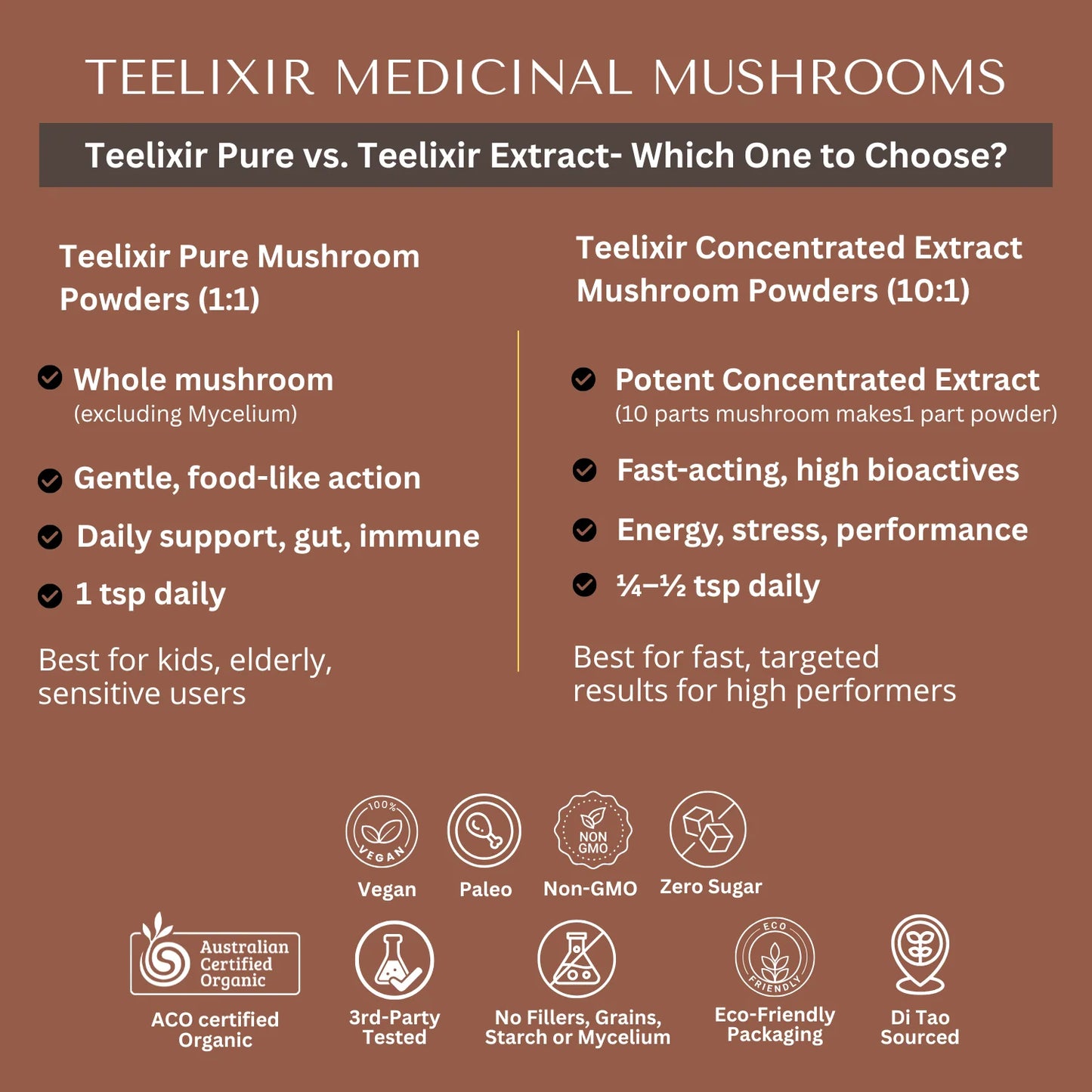 Teelixir Cordyceps Mushroom Organic 100g
