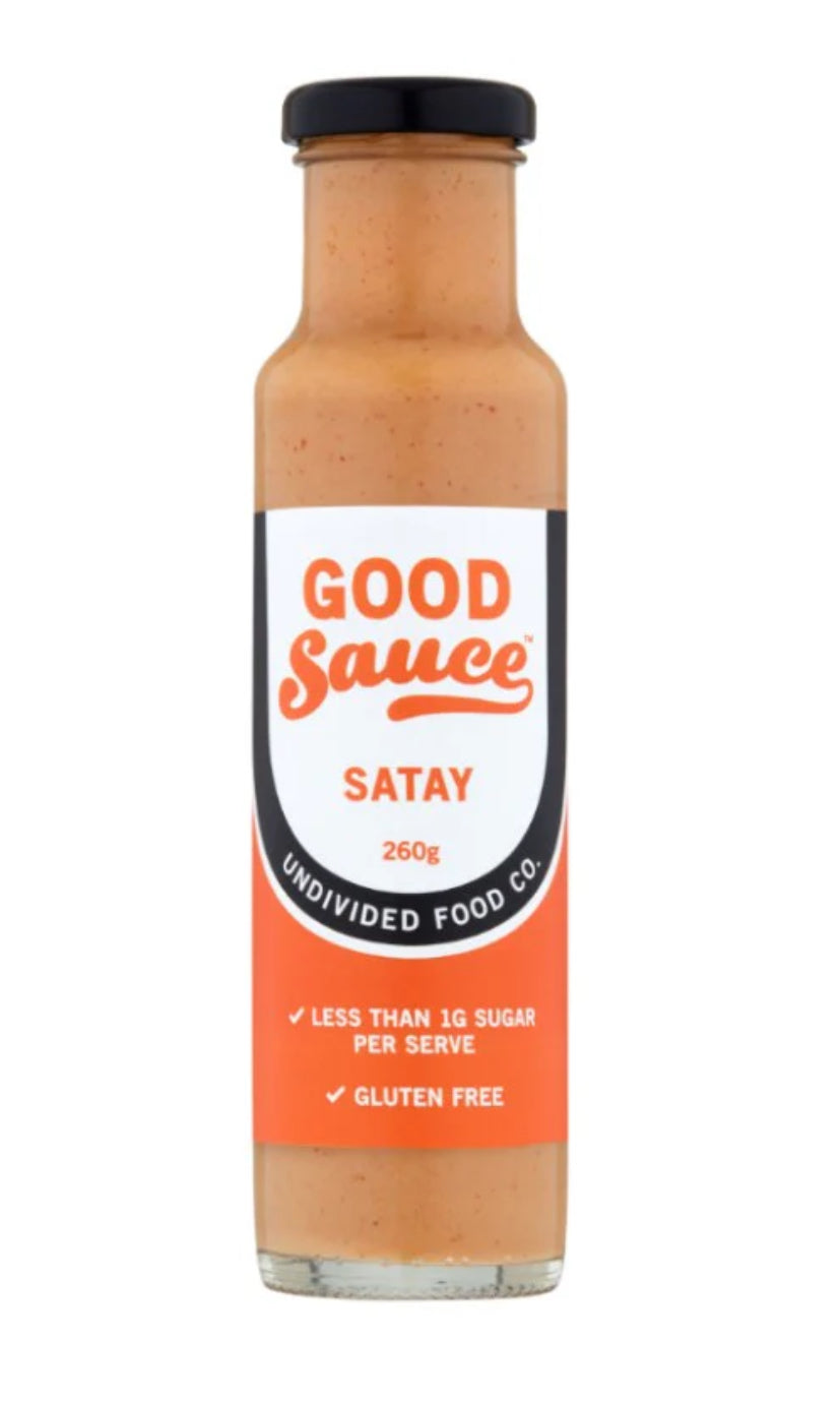 Undivided Food Co Good Sauce Satay 260g