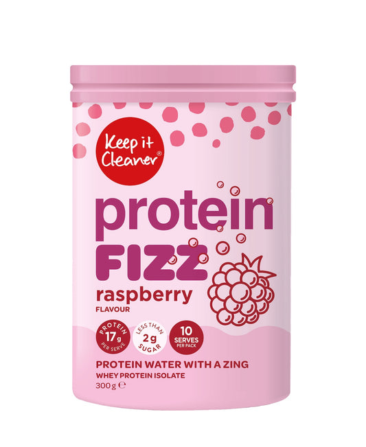 Keep It Cleaner Protein Fizz Raspberry Flavour 300g