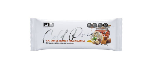 Fibre Boost Cold Pressed Protein Bar - Caramel Honey Macadamia
