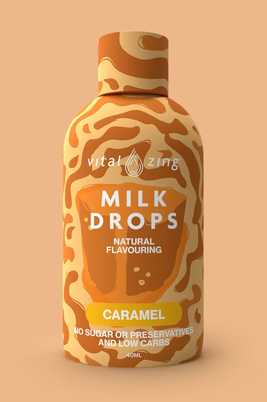 VITAL ZING Milk Drops Caramel 40ml
