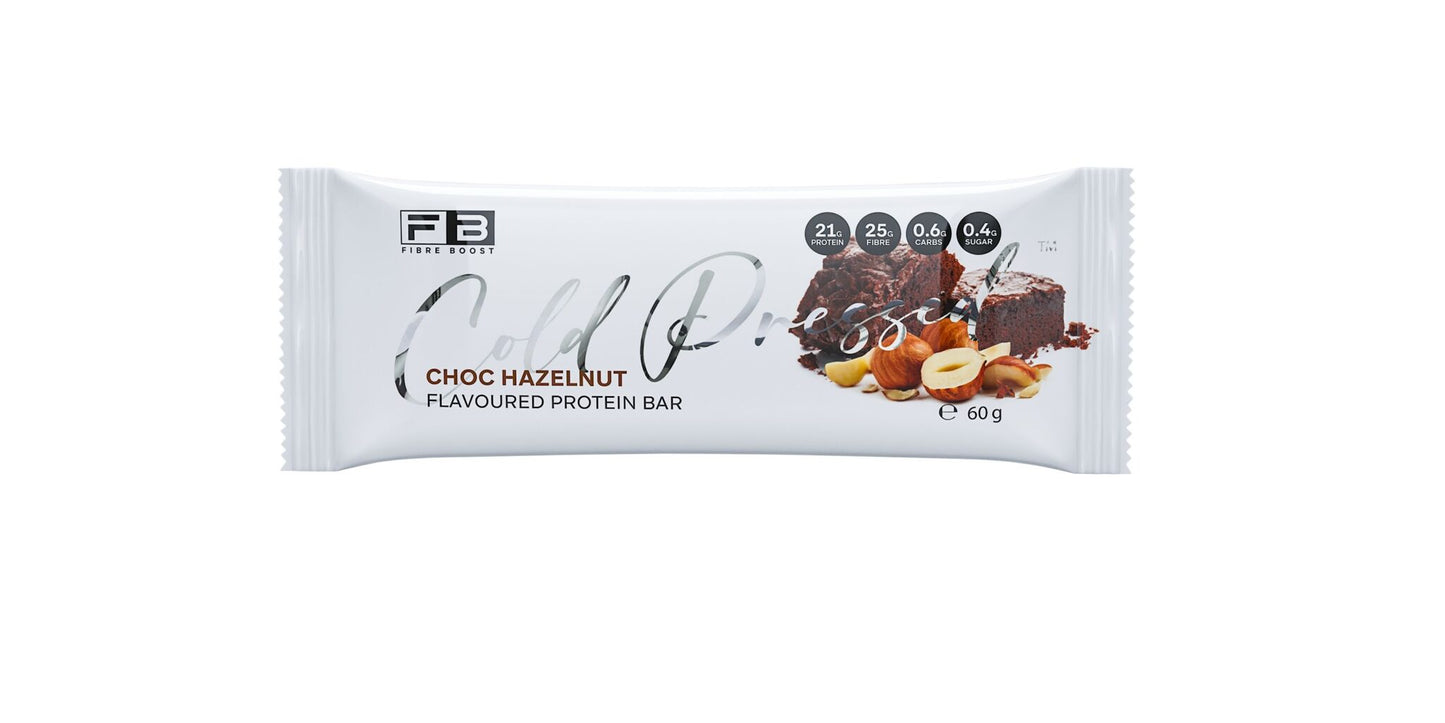 Fibre Boost Cold Pressed Protein Bar - Choc Hazelnut 60g