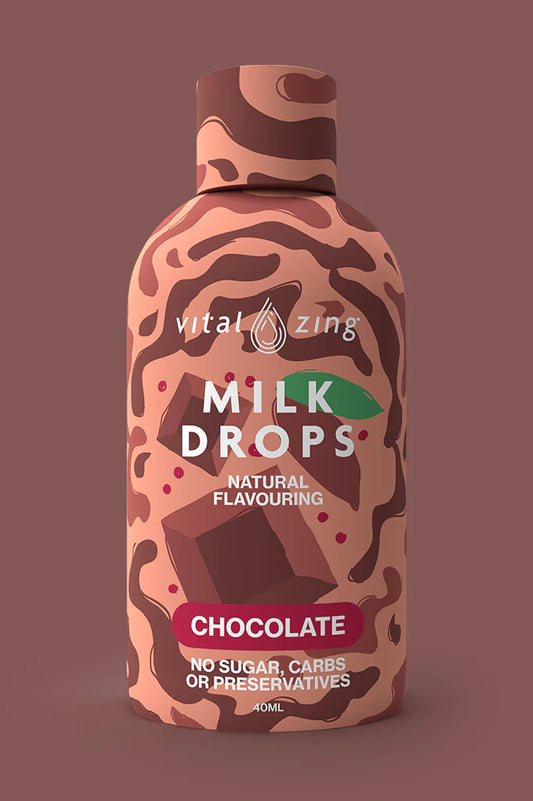 VITAL ZING Milk Drops Chocolate 40ml