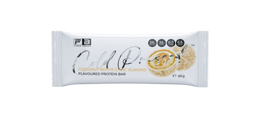 Fibre Boost Cold Pressed Protein Bar - Coconut White Choc Almond