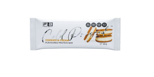 Fibre Boost Cold Pressed Protein Bar - Cookies & Cream 60g