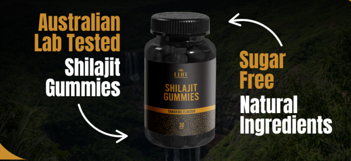 Lijit Shilajit Gummies - Tamarind Flavour - 30 Sugar free Gummies