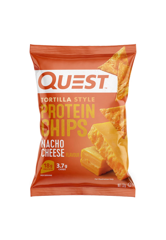 Quest Tortilla Protein Chip Nacho Cheese 32g