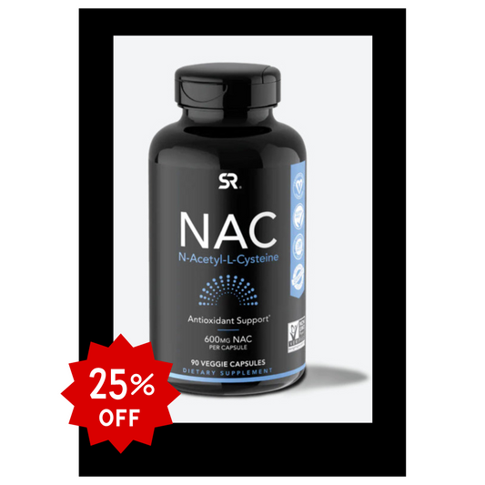 Sports Research NAC 600mg 90 Veggie Capsules