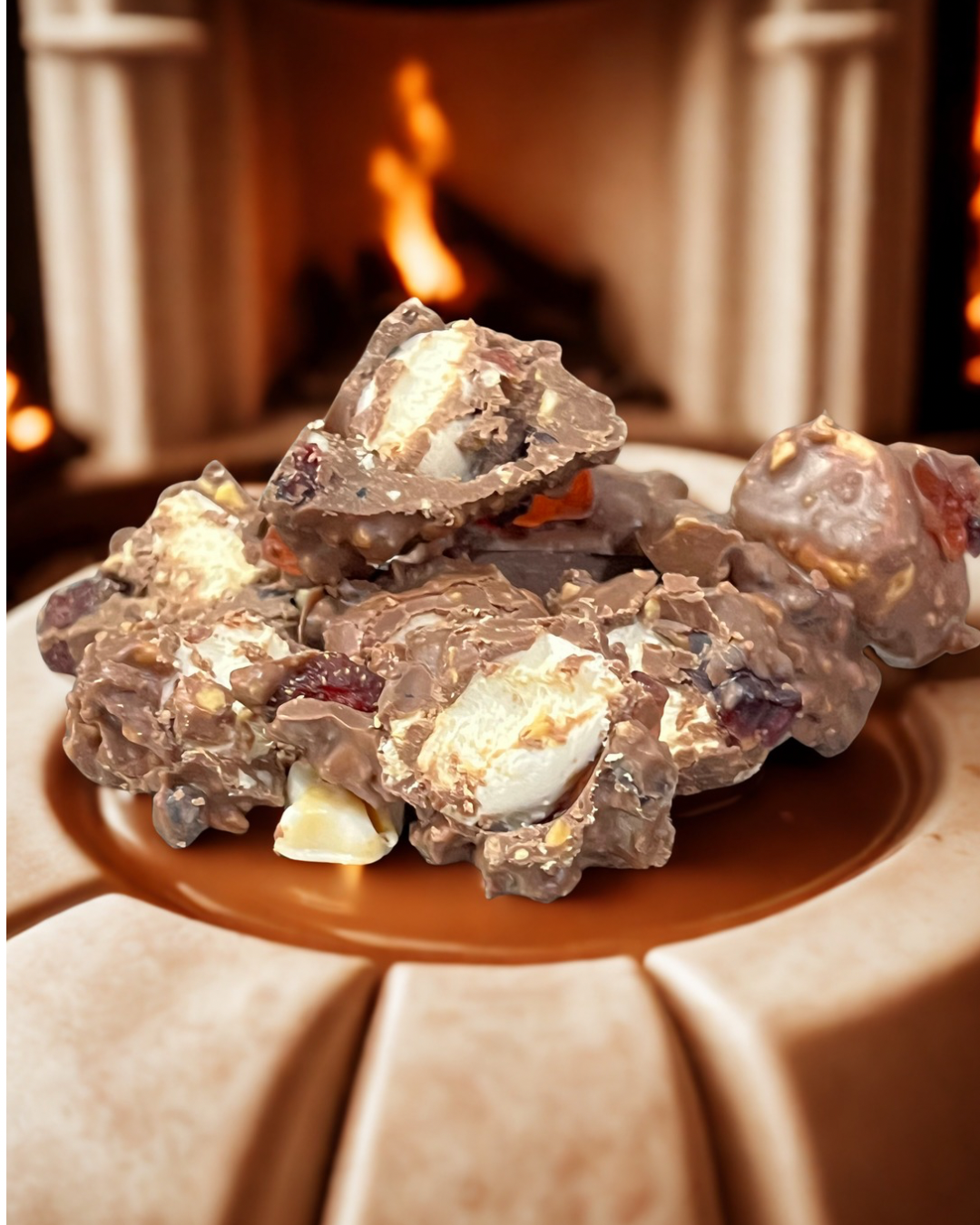 PRE-ORDER NEW & Limited Edition Halo Sugar Keto Milk Chocolate - Hand Crafted Rocky Road Chunks Gummy Galore 115g