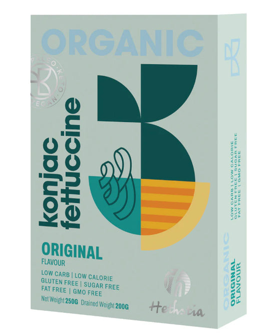 Hethstia Organic Konjac Fettuccine 250g (Drained weight 200g)