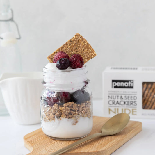 Keto Nut & Seed Crackers – Nude 120g
