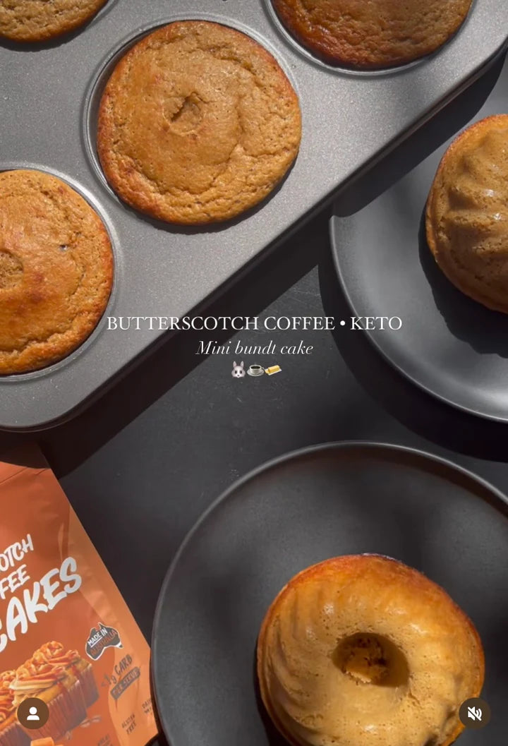 Get Ya Yum On Butterscotch & Coffee Teacakes 60g