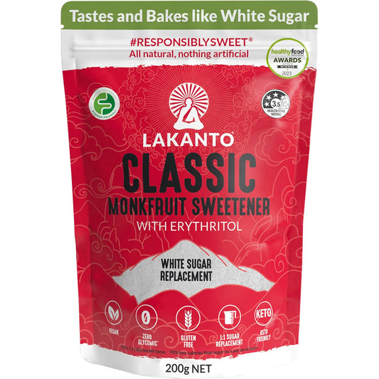 Lakanto Classic Monkfruit Sweetener 200g