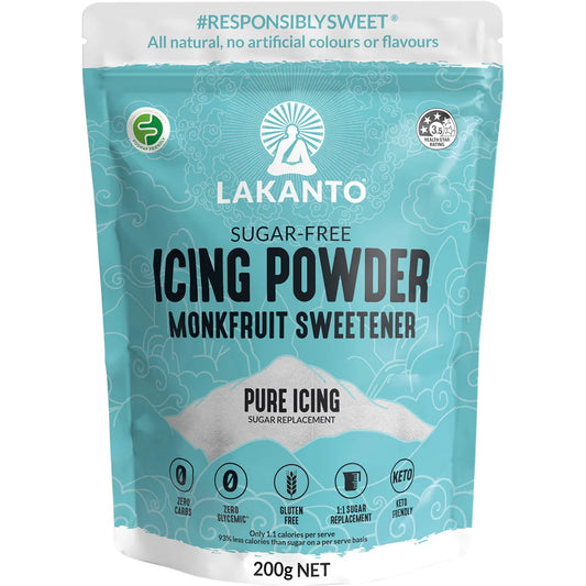 Lakanto Icing Powder Monkfruit Sweetener 200g