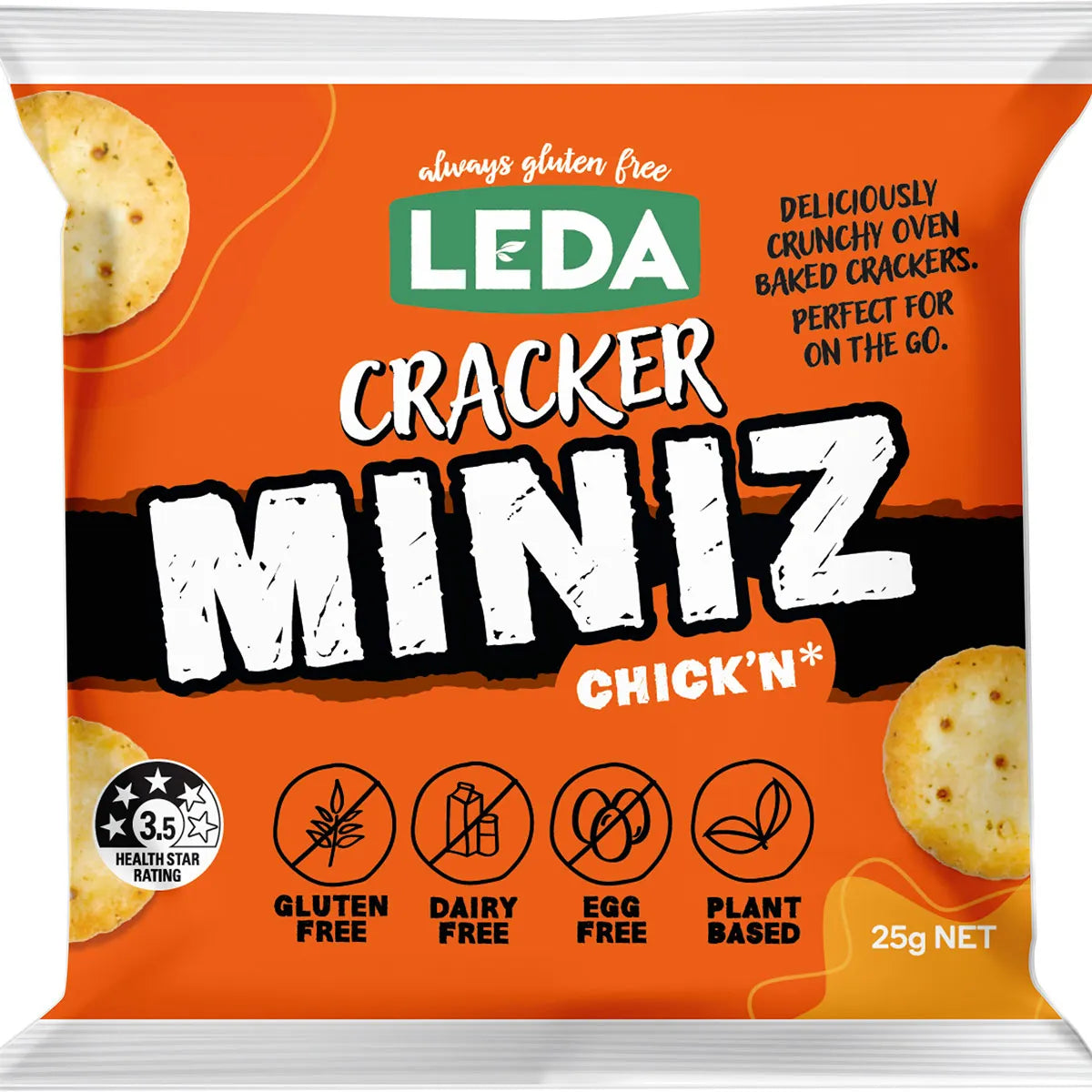 Leda Cracker Miniz Chick'n Multi 6 Pack 6x150g