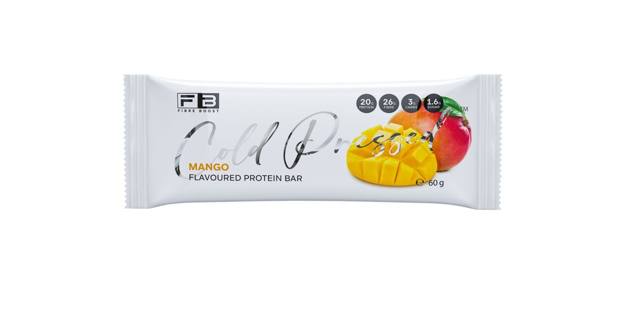 Fibre Boost Cold Pressed Protein Bar - Mango 60g