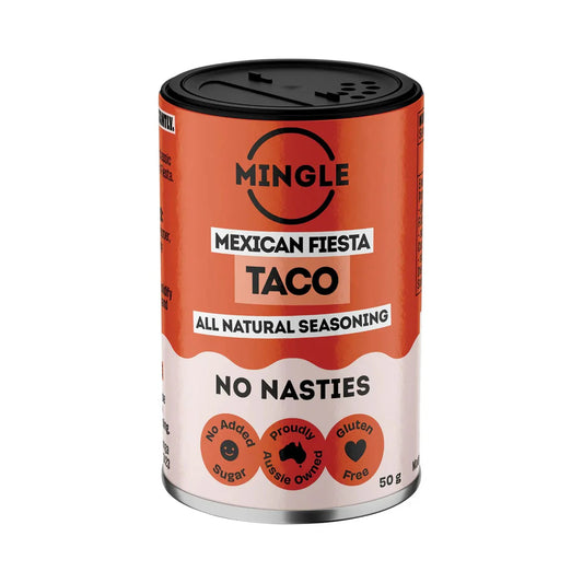 Mingle Natural Seasonings Mexican Fiesta Taco All Natural Seasoning 50g