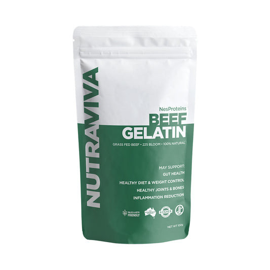 NutraViva Beef Gelatin Grass Fed 100g