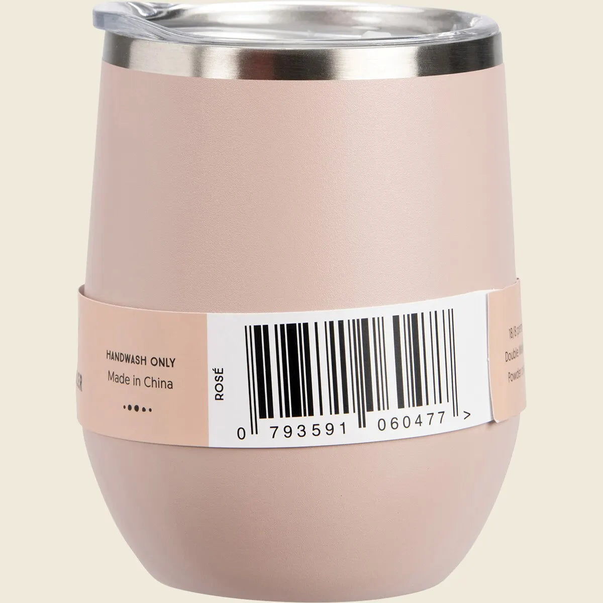 Ever Eco Insulated Tumbler Coffee Cup Hot or Cold drinks - Rose 354ml
