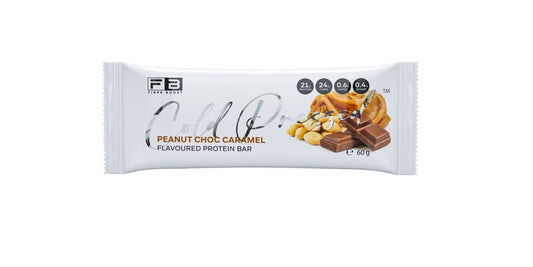 Fibre Boost Cold Pressed Protein Bar - Peanut Choc Caramel 60g