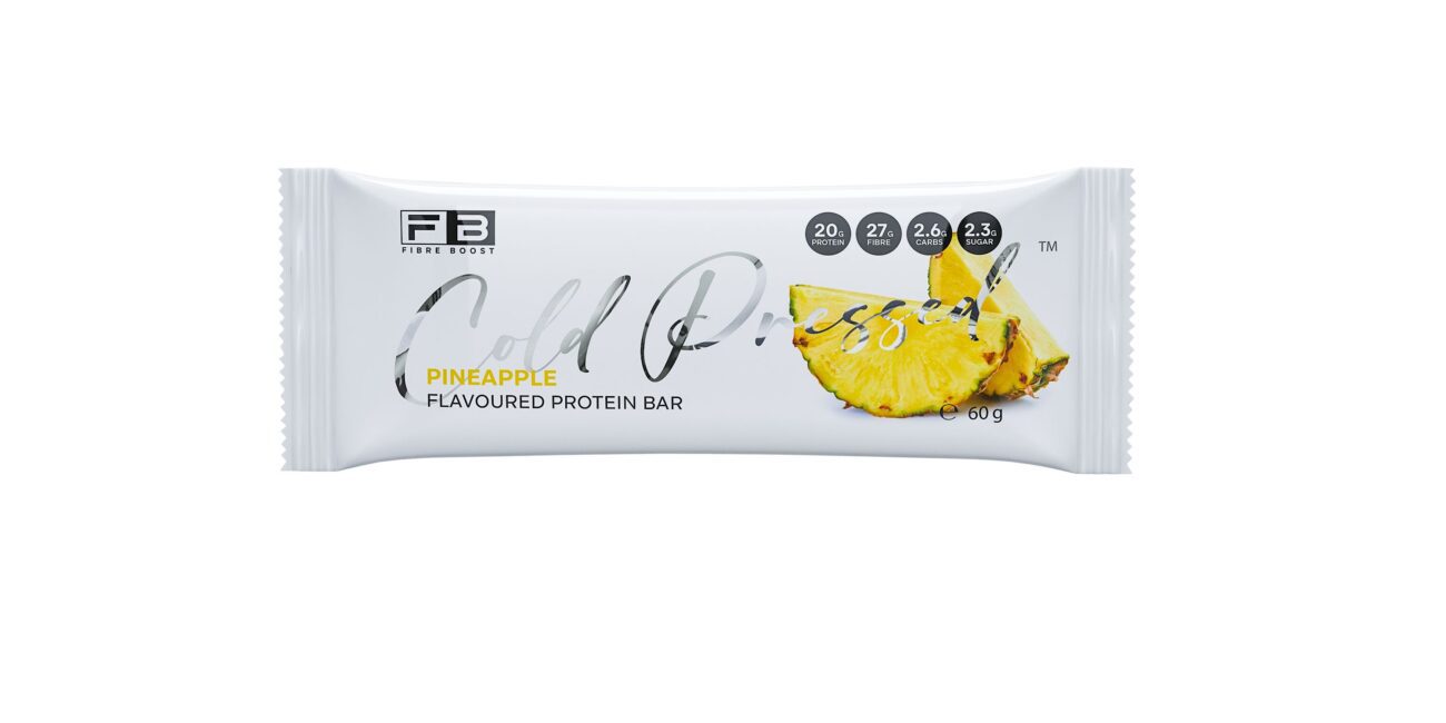 Fibre Boost Cold Pressed Protein Bar - Pineapple 60g
