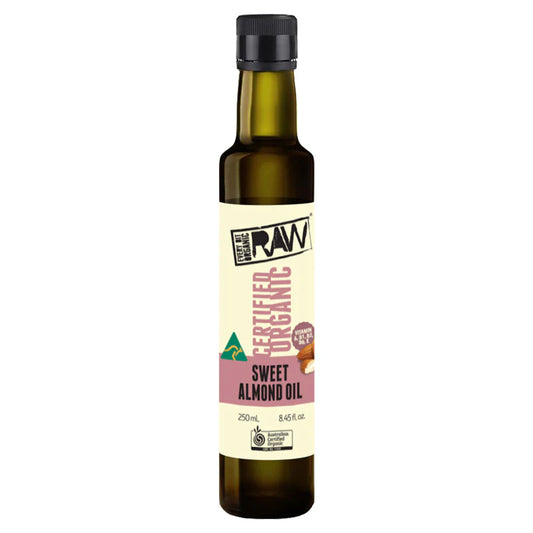 Every Bit Organic Sweet Almond Oil Extra Virgin Cold Press Unrefined 250ml