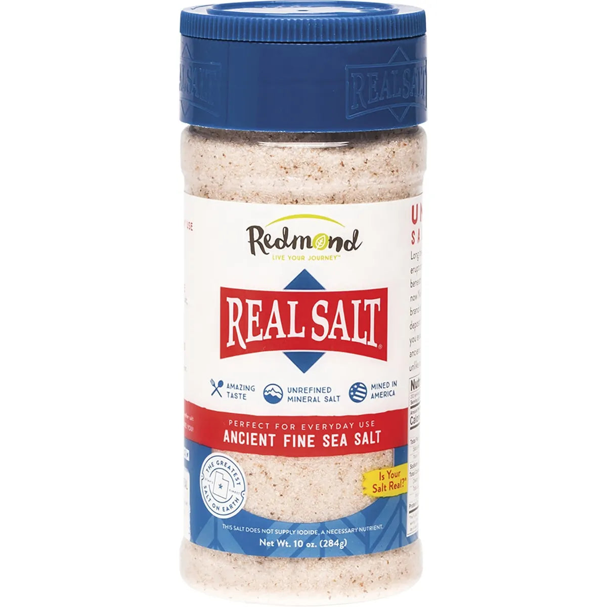 Redmond Real Salt Ancient Sea Salt Fine Shaker 284g