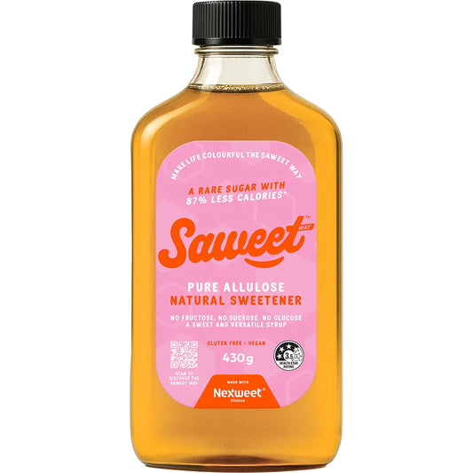 NEW! Saweet Way Pure Allulose Natural Sweetener Syrup 430g