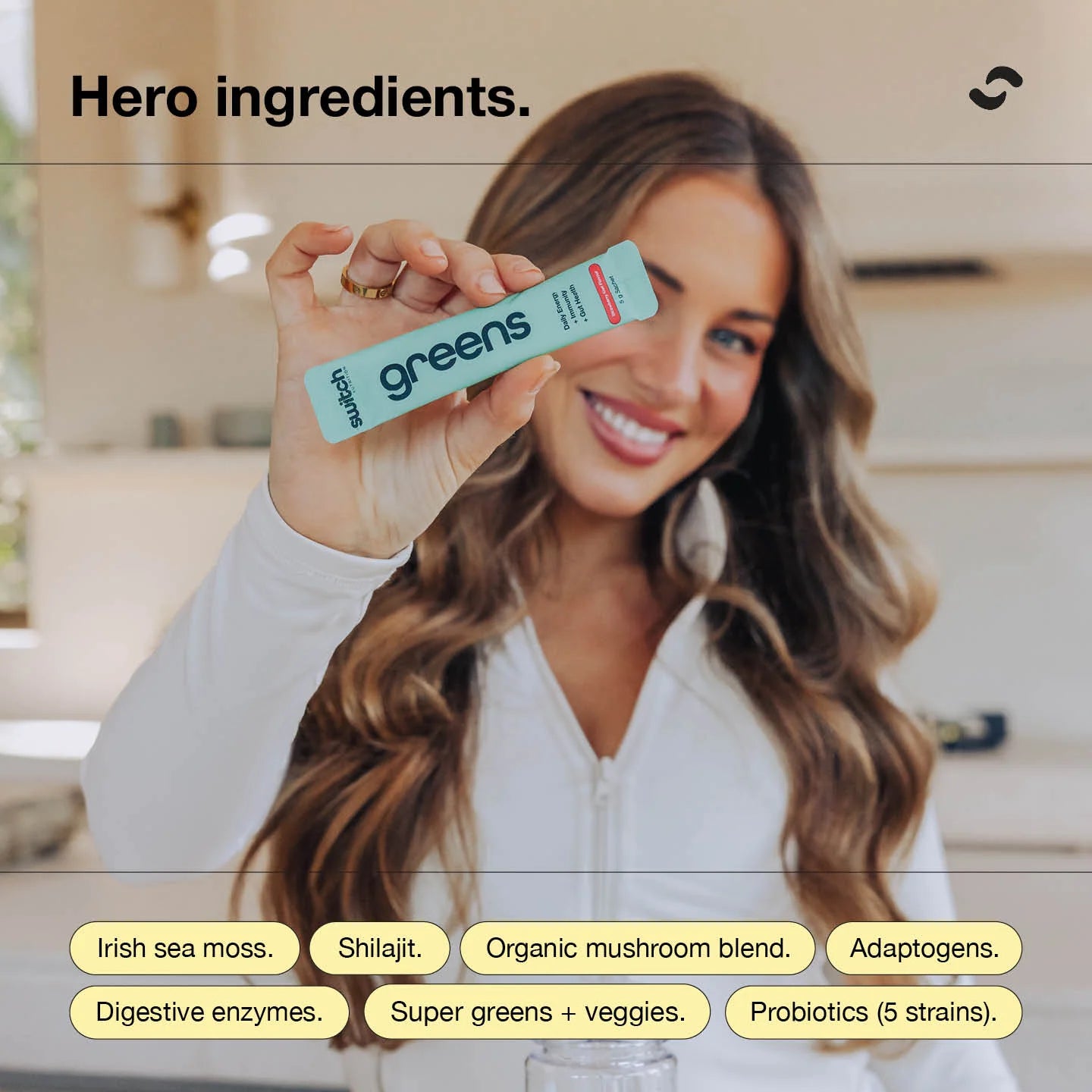 Switch Nutrition Greens Sachets Assorted Flavours 20x5g