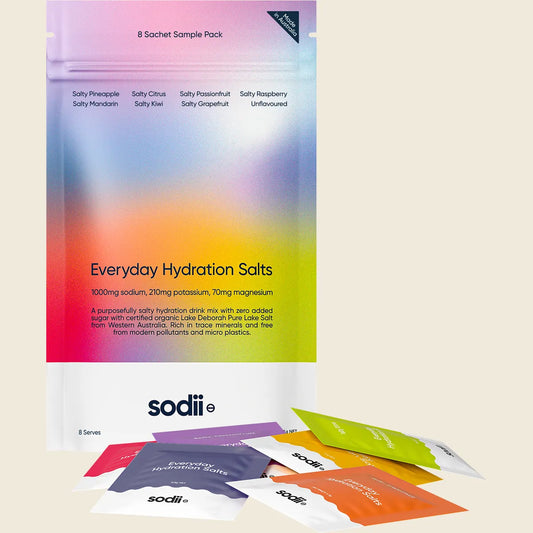 SODII Everyday Hydration Salts Electrolytes Mixed Flavour 8pk