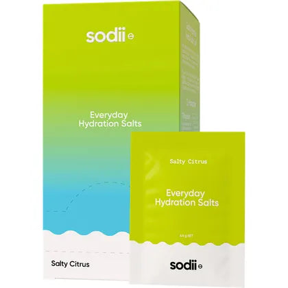 SODII Everyday Hydration Electrolytes Salts Salty Citrus 30pk