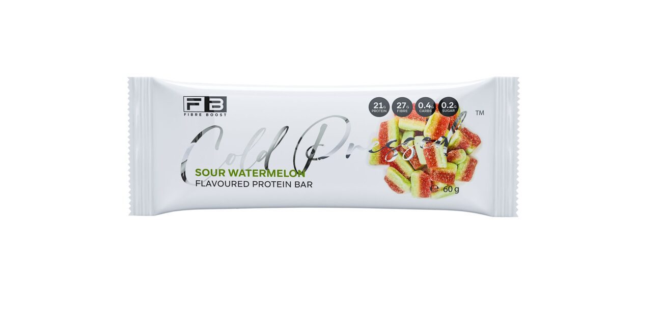 Fibre Boost Cold Pressed Protein Bar - Sour Watermelon 60g
