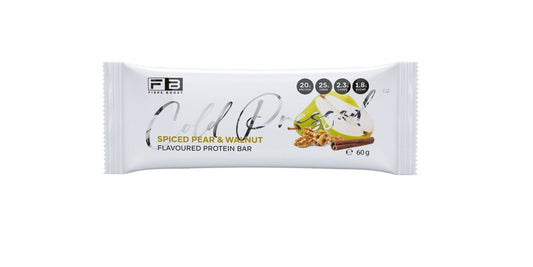 Fibre Boost Cold Pressed Protein Bar - Spiced Pear & Walnut 60g