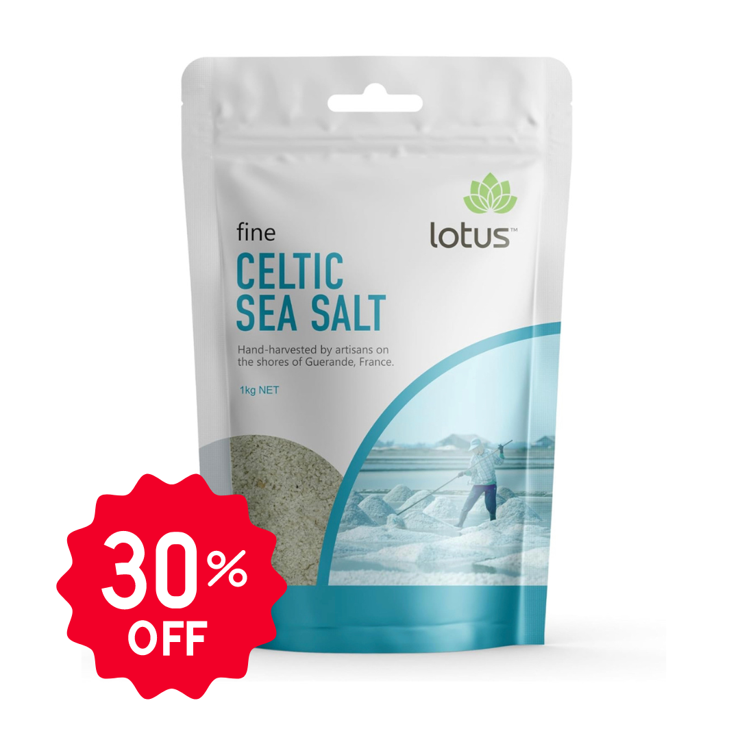 Lotus Sea Salt Celtic Fine Dry 500g