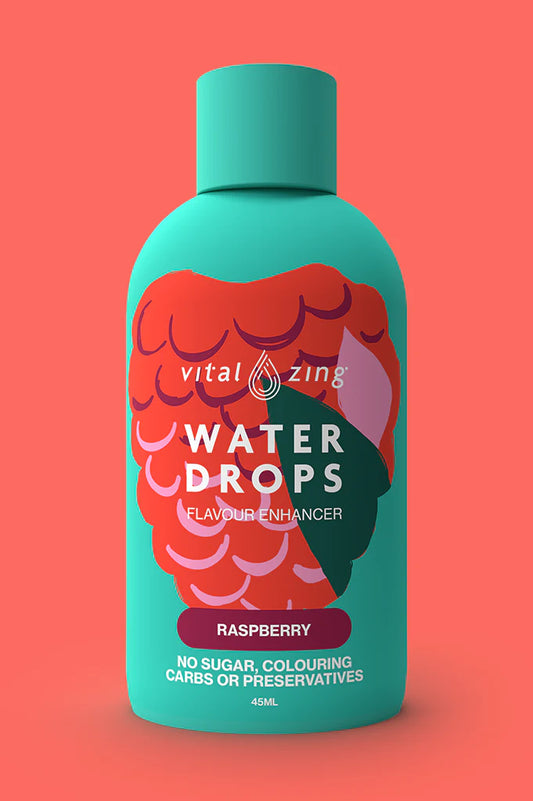 VITAL ZING Water Drops Raspberry 45ml