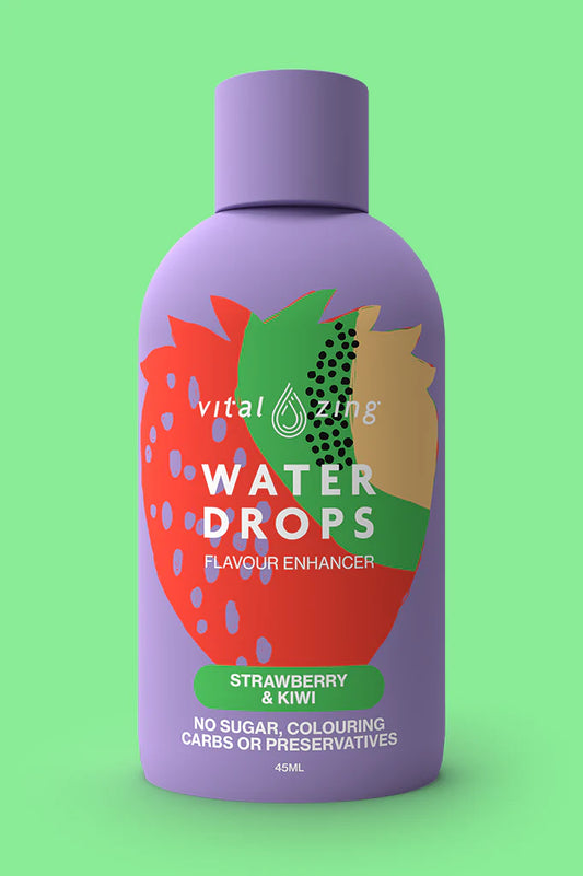 VITAL ZING Water Drops Strawberry & Kiwi 45ml