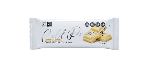 Fibre Boost Cold Pressed Protein Bar - White Choc 60g