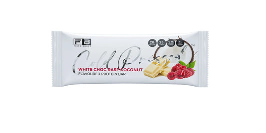 Fibre Boost Cold Pressed Protein Bar - White Choc Raspberry Coconut