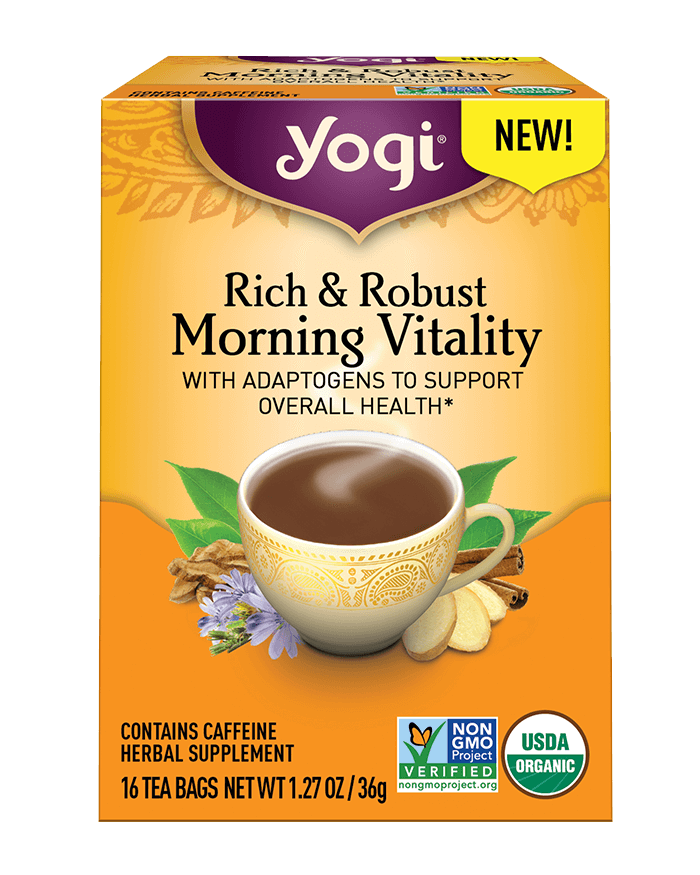 Yogi Tea Rich & Robust Morning Vitality 16 Tea Bags