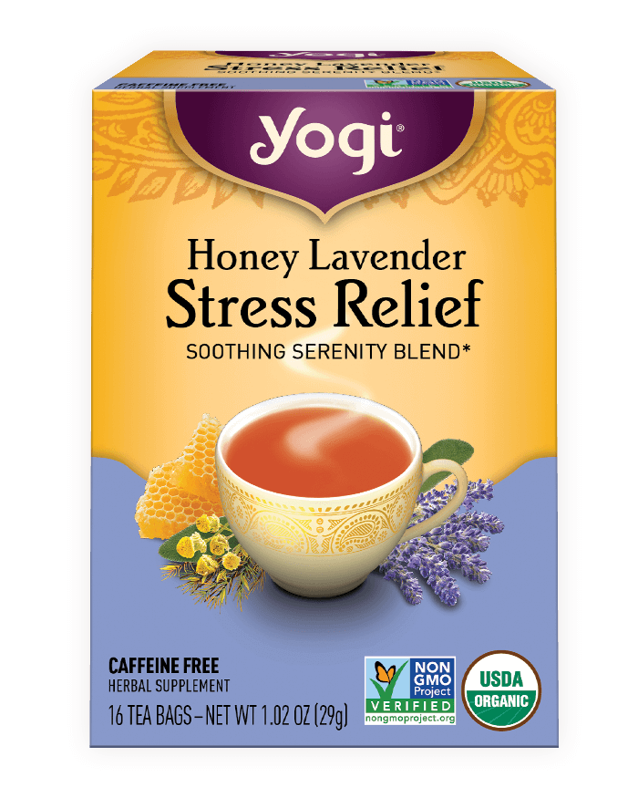 Yogi Tea Honey Lavender Stress Relief 16 Tea Bags