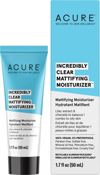 ACURE Incredibly Clear Mattifying Moisturizer 50ml