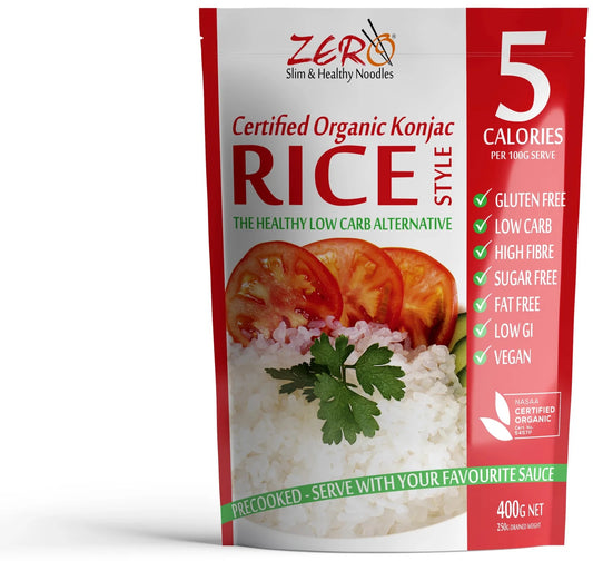 ZERO Organic Konjac Rice 400g