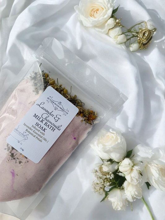 Milk Bath Soak: Lavender & chamomile 114g