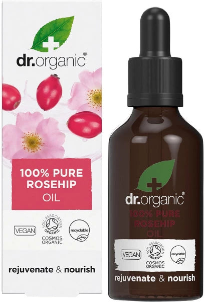 Dr. Organic Rosehip Oil 100% Pure 50ml