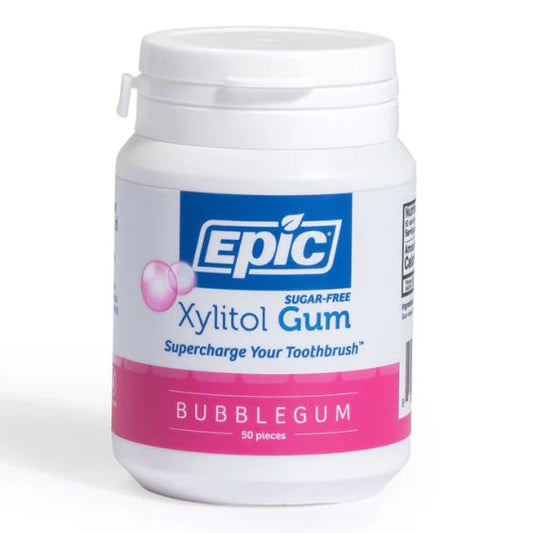 Epic Xylitol Chewing Gum Bubblegum 50pcs