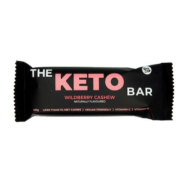 Yours Truly The Keto Bar Wildberry Cashew 40g
