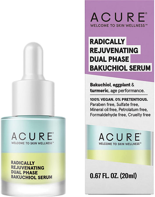 ACURE Radically Rejuvenating Dual Phase Bakuchiol Serum 20ml